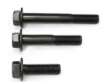 Schwarze Sechskant-Flanschschraube mit Vollgewinde für Rennwagen-Motorzylinderkopf-Baugruppe Hardware-Befestigungselemente Performance-Kit
