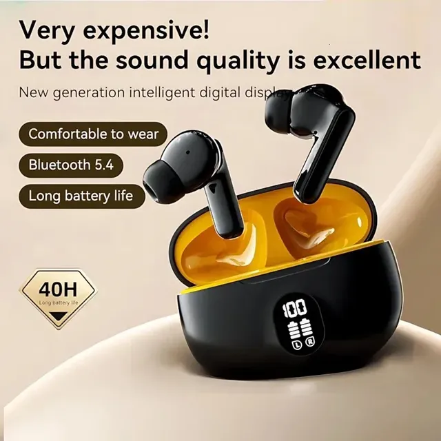TWS In-Ear Wireless Earbuds Smart LED Display Touch Control Earphone HIFI Stereo Sound -Compatible 53
