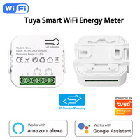 Compteur d'énergie intelligent Wifi Tuya, système solaire photovoltaïque, surveillance bidirectionnelle de la production et de la consommation d'énergie, contrôle par application