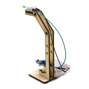 Kit de lumières à commande sonore, jouet éducatif en bois pour enfants, expérience scientifique, outil d'apprentissage DIY STEM - Product Image 3