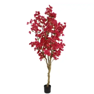 Nouveau Design Arbre Artificiel de Bougainvillier Prix d'Approvisionnement d'Usine Plantes Artificielles Arbre de Bougainvillier Plante pour ornements de maison