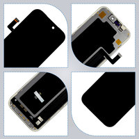 Layar LCD OLED Soft HX Grosir untuk iPhone 17 Pro, pengganti layar iPhone 17 Pro, LCD iPhone 17 Pro
