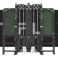Machine Smith Commerciale avec Cadre en Acier Robuste, Technologie de Découpe Laser pour Salle de Sport à Domicile/Garage, Rack de Musculation Domestique