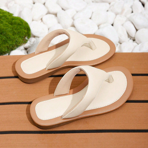 Kids Summer Outdoor Slip-On Flats Custom Non-Slip Beach Shoes Versatile Soled Wholesale Fashionable Breathable <b>Slipper</b> - Product Image 3