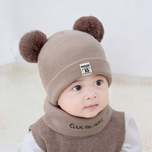 <span class=keywords><strong>Bonnet</strong></span> à pompons <span class=keywords><strong>pour</strong></span> garçon et fille, <span class=keywords><strong>bonnet</strong></span> d'hiver, écharpe tricotée chaude, <span class=keywords><strong>bonnet</strong></span> à ourlet <span class=keywords><strong>en</strong></span> <span class=keywords><strong>laine</strong></span> <span class=keywords><strong>pour</strong></span> <span class=keywords><strong>nouveau</strong></span>-<span class=keywords><strong>né</strong></span> - Product Image 5