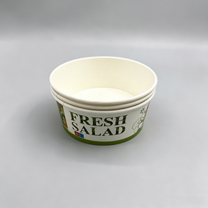 Disposable Food Grade <b>Paper</b> <b>Bowl</b> Single&Double Side PE Coated Oil‑Proof Custom Size Weight for Takeaway Food Bulk Supply - Product Image 6