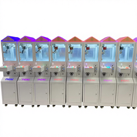 Mega Mini Claw Machine avec Bill Acceptor Jeux à pièces Jeu d'habileté de grue en métal Prix bon marché pour le plaisir