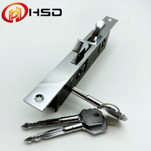 HENGSHIDA Accesorios para Puertas y Ventanas Corredizas de Aluminio, Gancho Doble Metálico, Cerradura de Puerta de Alta Calidad - Product Image 1