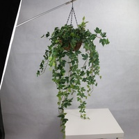Guirlande de lierre artificiel de 80 cm de haut, vigne verte artificielle, plantes artificielles pour l'intérieur et l'extérieur, pour la maison et le balcon