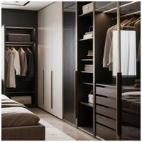 Moderne Nouveau Design Taille Personnalisée Meubles Laque Moderne Simple Maison Villa Armoire Placard Conception pour Enfant Petite Chambre