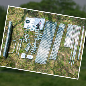 Nuevo gran eslabón de cadena de acero galvanizado Chicken Coops Run Pen <span class=keywords><strong>para</strong></span> patio - Product Image 2