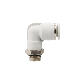 Acoplador Neumático Rápido Pl 8 02, Serie de Roscas G, Niquelado con Recubrimiento de Cobre, para Conexión de Mangueras de Aire - Product Image 2