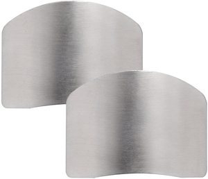 Protector de Dedos de Acero Inoxidable, Protectores para Dedos Aptos para Lavavajillas, para Cortar Verduras, Herramientas Seguras para Picar, Rebanar y Cortar en Cubitos - Product Image 5
