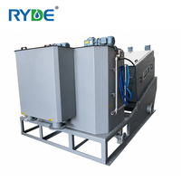 Machine de déshydratation des boues Ryde RDL403 avec moteur PLC et boîte de vitesses, taux de réduction de l'eau de 95 %, capacité de 330-480 kg/h