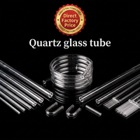 Tubo Capilar de Vidrio de Cuarzo Transparente de 0.1mm-0.5mm, Servicios Personalizados de Doblado, Corte y Soldadura |   Superficie Pulida Libre de Ozono de Alta Pureza