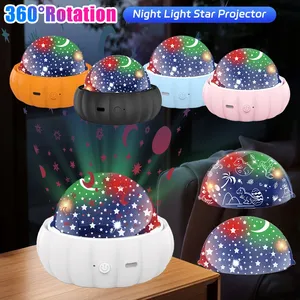 3 Thèmes Rotation Étoile Projecteur Lampe pour Chambre d'Enfants 3 en 1 Ciel Étoilé Dinosaure Licorne Multi Couleurs Bébé Chambre Plafond Décor - Product Image 2