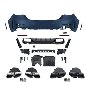 Mercedes C-class W206 (2019-2021 Model) AMG C63 Auto Bumper Side <b>Skirt</b> Body Kit Upgrade Stylish Car Bumpers - Product Image 1