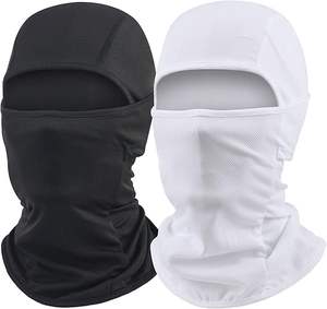 Passamontagna Aderente Sottocasco Maschera da Sci per <span class=keywords><strong>Uomo</strong></span> e Donna Maschera da Sheisty Leggera per Football Cappuccio Ninja - Product Image 3