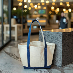 Fashionable and Eco-friendly Travel Handbag, Large Capacity <b>Canvas</b> <b>Shopping</b> <b>Bag</b> with Customizable logo - Product Image 6