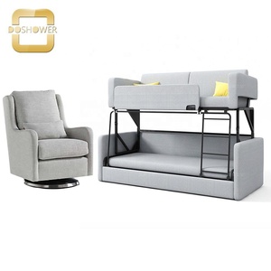Sofá Convertible Moderno Tapizado <span class=keywords><strong>en</strong></span> Lino con Sofá Cama Plegable, 3 Colores para Espacios Reducidos, Apartamentos y Dormitorios - Product Image 2