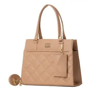 Neceser de Maquillaje Fana Dunia Original M3894 para Mujer Estilo Lindo Bolsa Cosmética de Viaje Estuche Portátil de Poliéster Cierre Abierto Logo de Piedra - Product Image 3