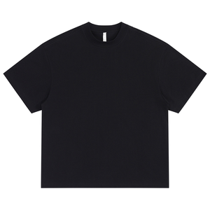 เสื้อยืดแขนสั้นทรงหลวมสไตล์วินเทจสำหรับผู้ชายช่วงฤดูร้อน พร้อมกางเกงขาสั้นเข้าชุด สกรีนโลโก้ได้ตามต้องการ เหมาะสำหรับเล่นกีฬา - Product Image 2