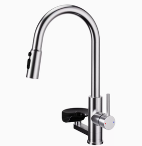 Commercial Stainless Steel Kitchen Faucet with Pull Out Sprayer Professional Sink Mixer - Product Image 3