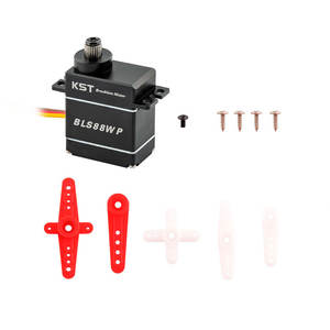 Ventes chaudes KST BLS88WP 8,5 kg.cm 0,07 sec DC7,4V Moteur sans balais en alliage d'aluminium étanche Programmable pour voiture RC Bateau RC - Product Image 2