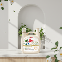 Covy 5kg Liquide Lessive Multi-Effets Parfum Camélia, Formule Douce Antistatique, Fort Pouvoir Décontaminant, Protection Couleurs, Grande Capacité