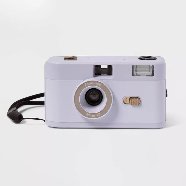 ISO400 35MM Manual Film Camera Reusable Point-and-Shoot With Fixed Focal Length and Non Single Use Film Flash Camera
