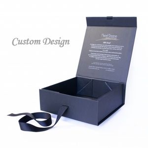 Custom Printing High Quality Exquisite <b>Gift</b> Packaging Foldable Rigid Cardboard <b>Magnetic</b> <b>Box</b> - Product Image 4