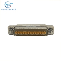 Connecteurs rapides femelles Micro-D MIL-Spec Huadespace J30J-37ZKSP de haute qualité, accessoires de connecteurs Micro-D à 37 broches avec coque métallique