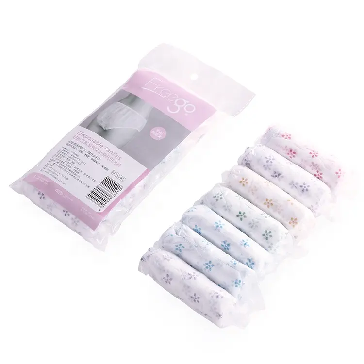Women's Disposable Cotton Panties For Women's Lingerie In Stock Underwear Set