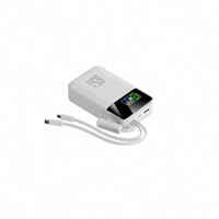 Batterie externe Pd3.1 pour mobile, chargeur de voyage Pd 65w, batterie externe portable pour ordinateur portable 30000mah, 20000mah