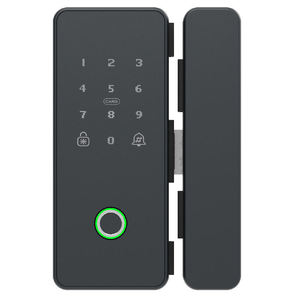 Serratura Biometrica Tuya Senza Foratura con Impronta Digitale e Scheda Chiave per Porte Scorrevoli in Vetro da Ufficio - Controllo Accessi - Product Image 1