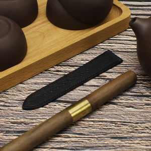 Correa de reloj de piel de oveja francesa <span class=keywords><strong>para</strong></span> mujer, 22mm, 21mm, 20mm, 19mm, negra, marrón, blanca, <span class=keywords><strong>para</strong></span> relojes Rolex - Product Image 6