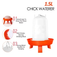 Abreuvoirs et mangeoires automatiques pour poulets, canards et oies - un nouveau type de seau à alimentation en filet pour la ferme