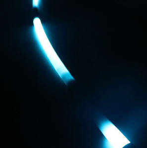 Dia 22mm 원형 실리콘 네온 라이트 블랙 자켓 다이나믹 추격 픽셀 rgb 컬러 led 네온 플렉스 튜브 - Product Image 5