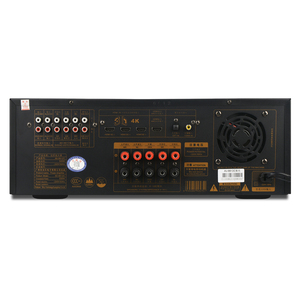 AV-6612C Sợi Quang Học Coaxcial Chuyên Nghiệp Karaoke Hiệu Quả <span class=keywords><strong>5.1</strong></span> Rạp Hát Tại Nhà Receiver Khuếch Đại - Product Image 4
