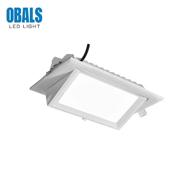 Светодиодный прожектор OBALS с антибликовым дизайном для ресторана, COB, 23 Вт, 28 Вт, 36 Вт, 38 Вт, 45 Вт, 48 Вт, 60 Вт