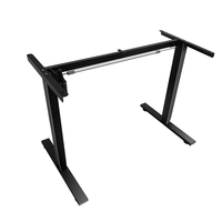 Bureau électrique ergonomique réglable en hauteur, personnalisé OEM/ODM, en acier inoxydable, pour usage commercial