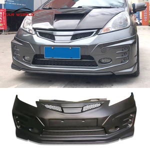 New ABS Material <b>Car</b> Bumper Kits Assembly Front Bumper Kit 2 Generation for Fit 2011-2013 RS Style Screw-On Side Skirts Rear - Product Image 2