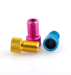 Hợp kim Nhôm Xe Đạp van Adapter chuyển đổi Presta để Schrader van xe đạp bơm không khí vòi phun Ống công cụ phụ kiện xe đạp - Product Image 1