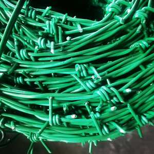 Fil barbelé torsadé à bas prix, 500 m par rouleau, galvanisé à chaud, pour clôture de ferme - Product Image 2