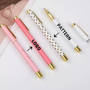 TTX OEM Kawaii Advertising Promotional Stylo Gift Pattern Printed Logo Luxury Metal Custom Christmas Ballpoint <strong>Pen</strong> With Box - Product Image 2