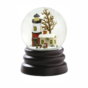 Oggetti artigianali in resina Snow Globe Souvenir elegante Design acqua e neve per l'arredamento della casa - Product Image 3