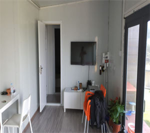 Casa Contenedor Prefabricada QSH Contemporánea de 2 Dormitorios, Lista para Usar, Desmontable, para Apartamento o Uso <span class=keywords><strong>Airbnb</strong></span> - Product Image 5