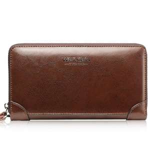 <span class=keywords><strong>Portafoglio</strong></span> da <span class=keywords><strong>Uomo</strong></span> Portatile di Grande Capacità con 12 Slot per Carte, <span class=keywords><strong>Cerniera</strong></span> Lunga, Multifunzionale, in Pelle PU, di Tendenza con LOGO Personalizzato - Product Image 5