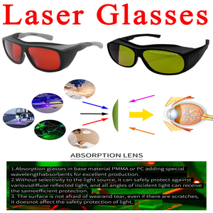 200nm-2000nm Laser Googles diodo Ndyag fibra Lasershair rimozione di protezione per <span class=keywords><strong>saldatura</strong></span> <span class=keywords><strong>occhiali</strong></span> di sicurezza CE EN207 - Product Image 6