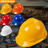 Casque de sécurité de chantier WEIWU MSA, homologué OSHA, modèle 1602V, à visser